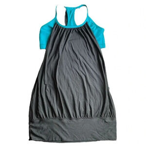 Lululemon No Limits Tank Top Black Blue Women’s Size‎ 6
